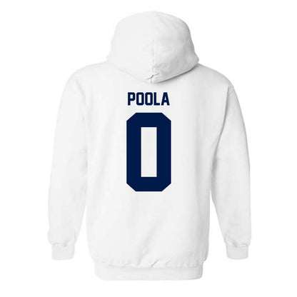 UNF - NCAA Men's Soccer : Akash Poola - Classic Fashion Shersey Hooded Sweatshirt-1
