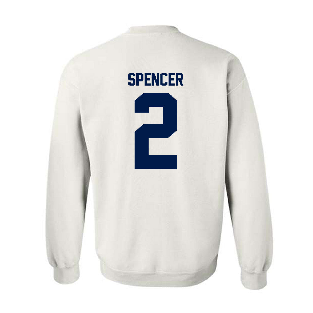 UNF - NCAA Women's Basketball : Jazmine Spencer - Classic Fashion Shersey Crewneck Sweatshirt-1