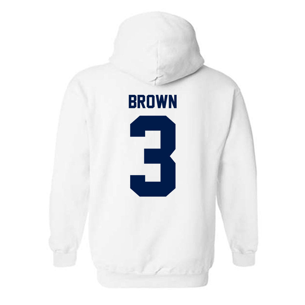 UNF - NCAA Women's Basketball : Tyra Brown - Classic Fashion Shersey Hooded Sweatshirt-1