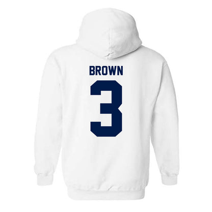 UNF - NCAA Women's Basketball : Tyra Brown - Classic Fashion Shersey Hooded Sweatshirt-1
