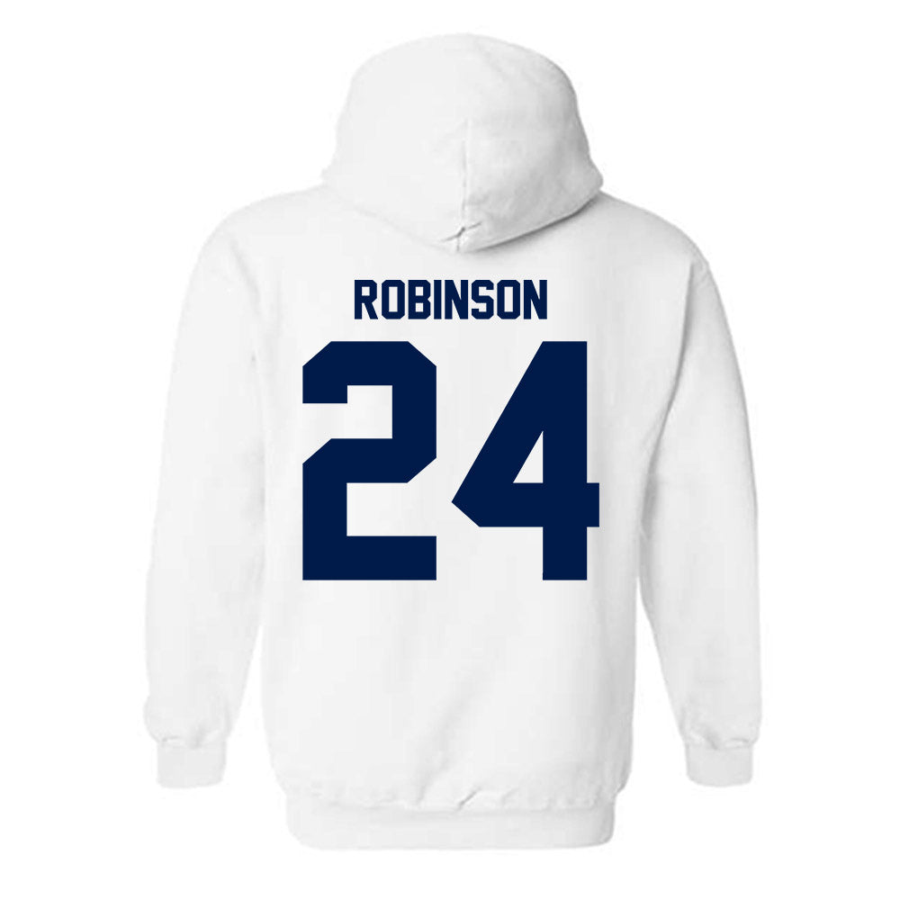 UNF - NCAA Women's Soccer : Brenna Robinson - Classic Fashion Shersey Hooded Sweatshirt-1