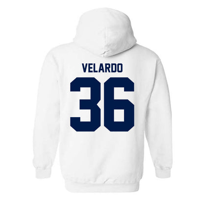 UNF - NCAA Baseball : Ty Velardo - Classic Fashion Shersey Hooded Sweatshirt-1