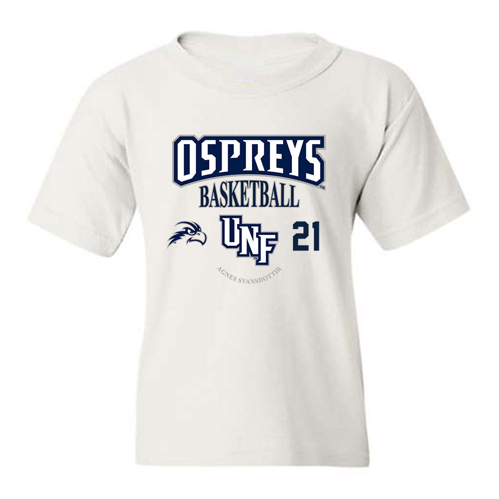 UNF - NCAA Women's Basketball : Agnes Svansdottir - Youth T-Shirt Classic Fashion Shersey