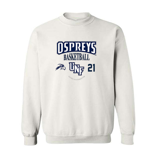 UNF - NCAA Women's Basketball : Agnes Svansdottir - Crewneck Sweatshirt Classic Fashion Shersey