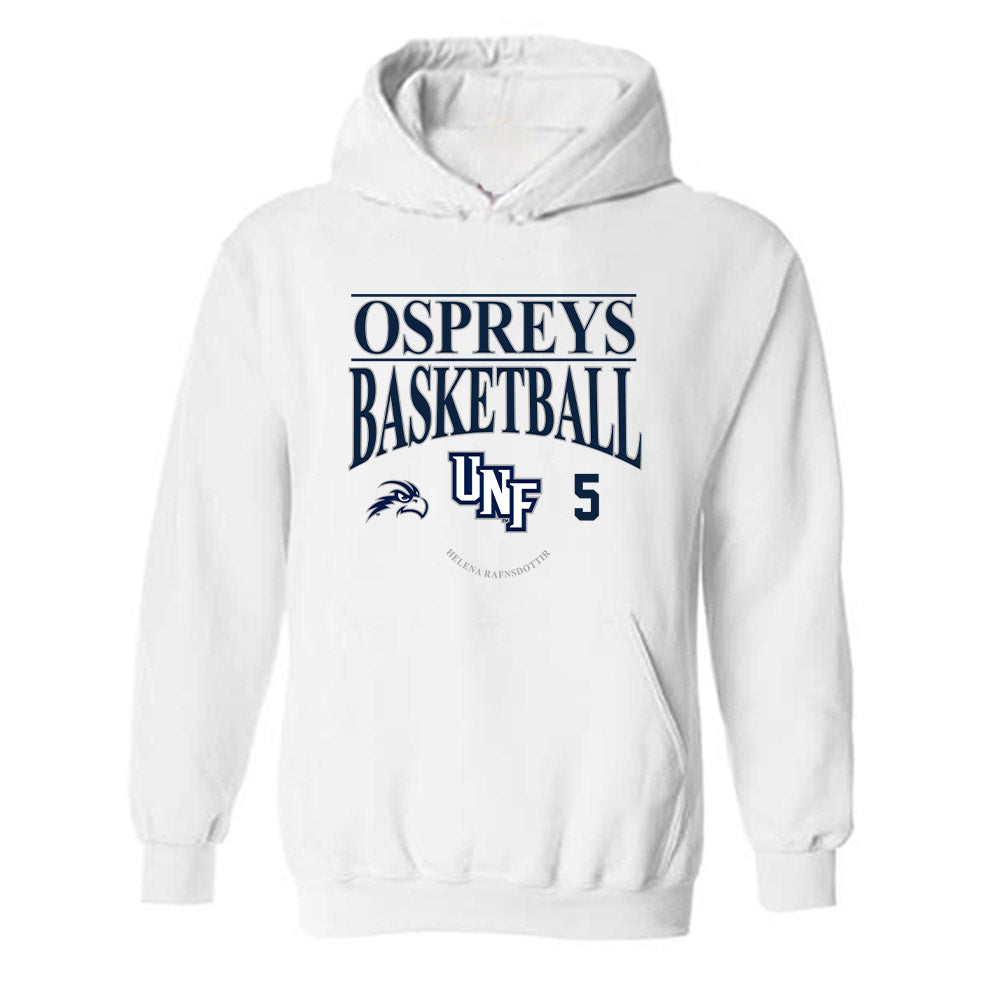 UNF - NCAA Women's Basketball : Helena Rafnsdottir - Hooded Sweatshirt Classic Fashion Shersey