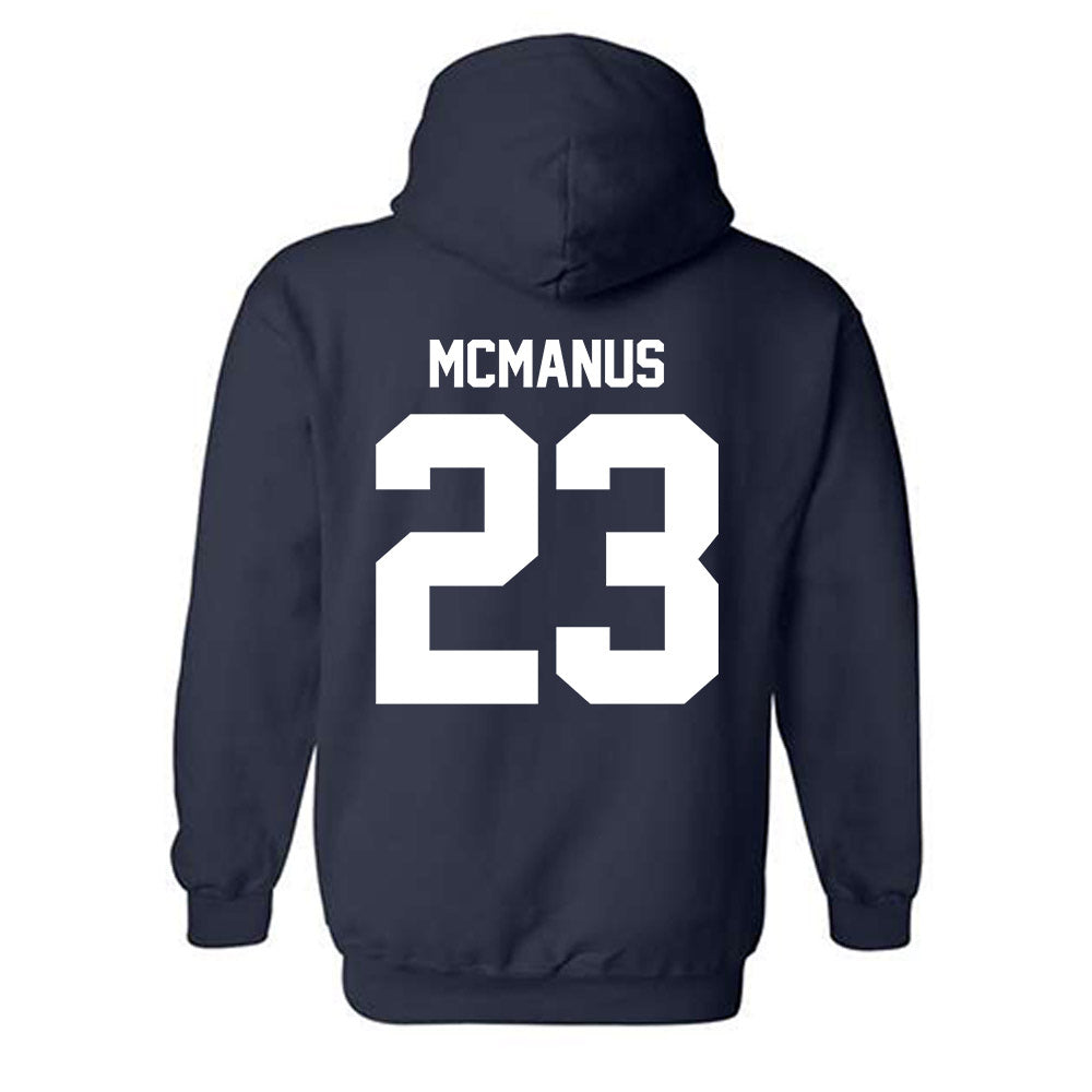 UNF - NCAA Men's Soccer : Brian Mcmanus - Classic Fashion Shersey Hooded Sweatshirt-1