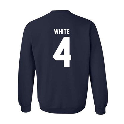 UNF - NCAA Baseball : Carter White - Classic Fashion Shersey Crewneck Sweatshirt-1