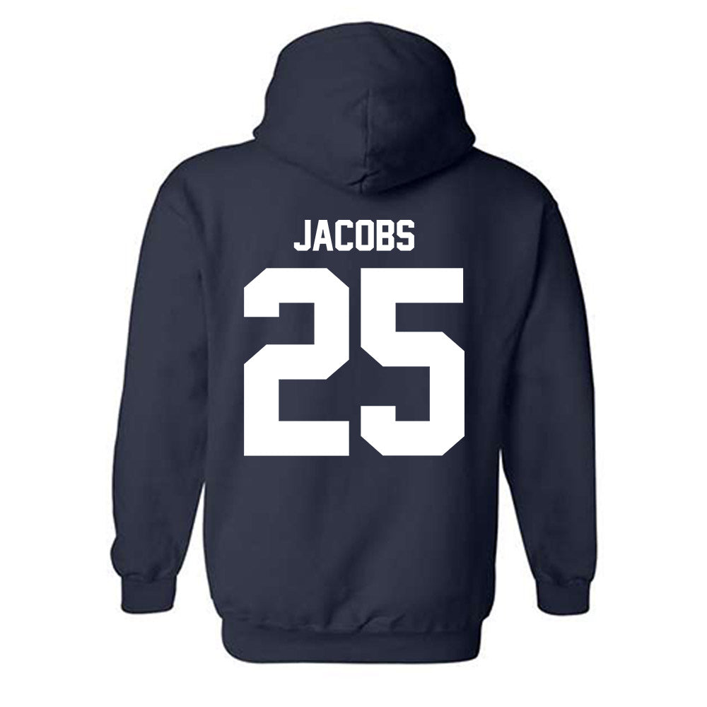 UNF - NCAA Men's Basketball : Gabriel Jacobs - Classic Fashion Shersey Hooded Sweatshirt-1