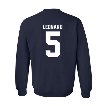 UNF - NCAA Baseball : Cal Leonard - Classic Fashion Shersey Crewneck Sweatshirt-1