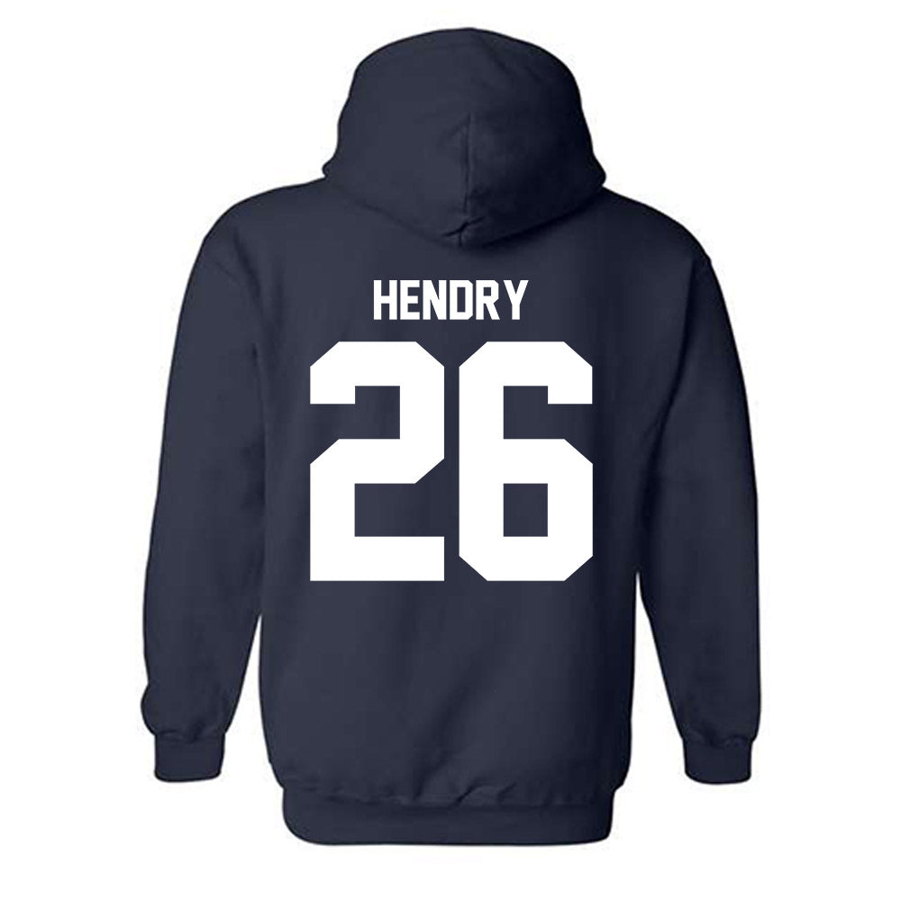 UNF - NCAA Baseball : Clayton Hendry - Classic Fashion Shersey Hooded Sweatshirt-1