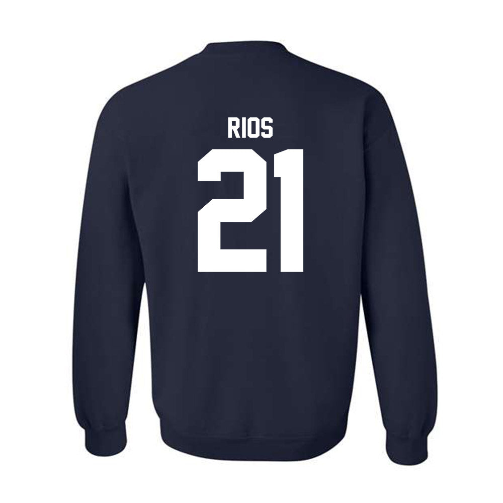 UNF - NCAA Men's Soccer : Rafa Rios - Classic Fashion Shersey Crewneck Sweatshirt-1