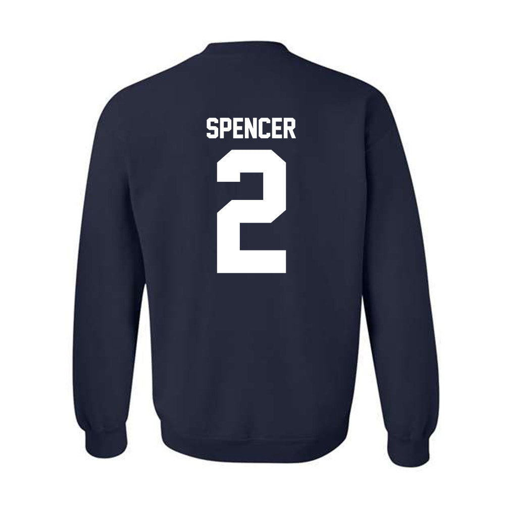 UNF - NCAA Women's Basketball : Jazmine Spencer - Classic Fashion Shersey Crewneck Sweatshirt-1