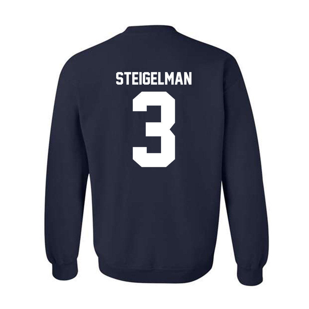 UNF - NCAA Men's Soccer : Herbie Steigelman - Classic Fashion Shersey Crewneck Sweatshirt-1
