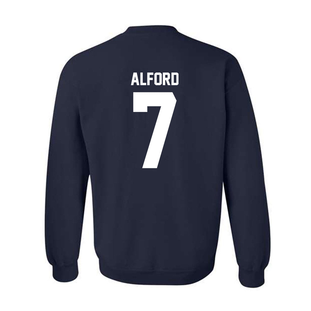 UNF - NCAA Baseball : Seth Alford - Classic Fashion Shersey Crewneck Sweatshirt-1