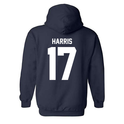 UNF - NCAA Men's Soccer : Jacob Harris - Classic Fashion Shersey Hooded Sweatshirt-1