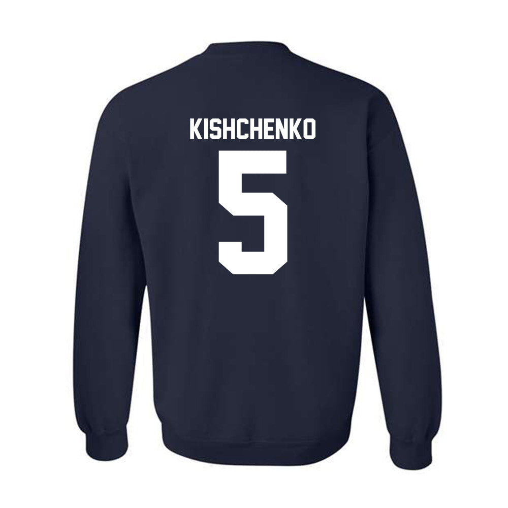 UNF - NCAA Men's Soccer : Nicholas kishchenko - Classic Fashion Shersey Crewneck Sweatshirt-1
