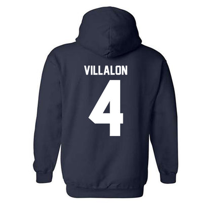 UNF - NCAA Beach Volleyball : Natalie Villalon - Classic Fashion Shersey Hooded Sweatshirt-1