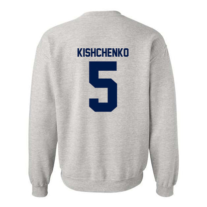 UNF - NCAA Men's Soccer : Nicholas kishchenko - Classic Fashion Shersey Crewneck Sweatshirt-1