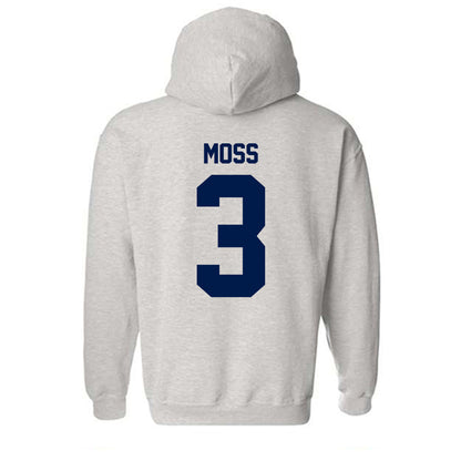 UNF - NCAA Men's Soccer : Jonathan Moss - Classic Fashion Shersey Hooded Sweatshirt-1