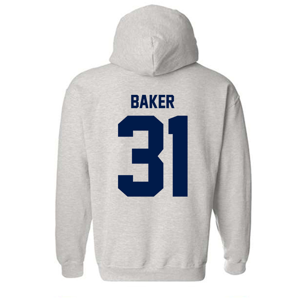 UNF - NCAA Baseball : Brennan Baker - Classic Fashion Shersey Hooded Sweatshirt-1
