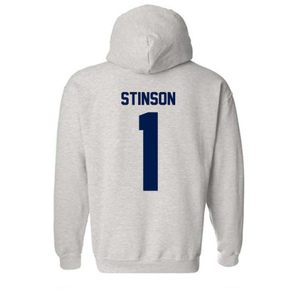 UNF - NCAA Women's Basketball : Jamisyn Stinson - Classic Fashion Shersey Hooded Sweatshirt-1