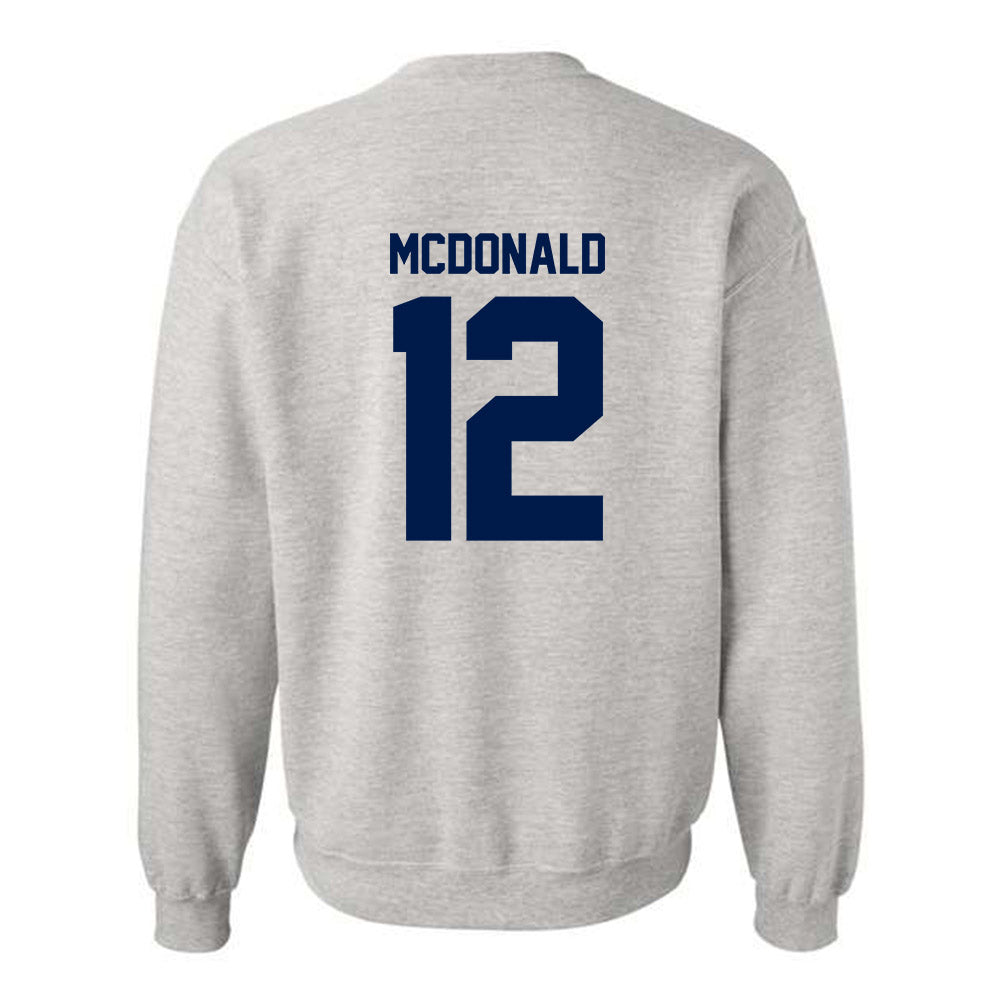 UNF - NCAA Women's Volleyball : Leah McDonald - Classic Fashion Shersey Crewneck Sweatshirt-1
