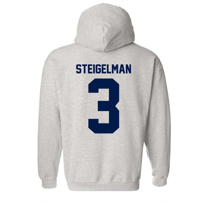 UNF - NCAA Men's Soccer : Herbie Steigelman - Classic Fashion Shersey Hooded Sweatshirt-1