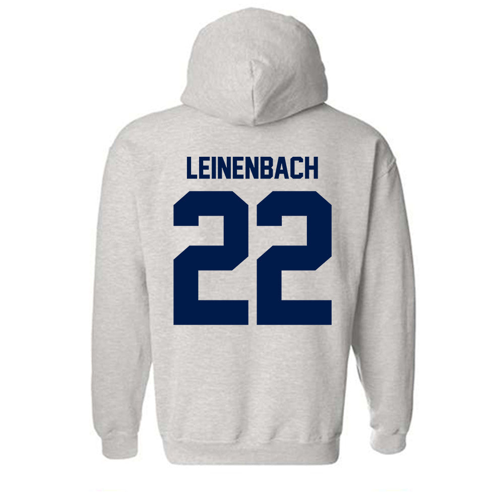 UNF - NCAA Baseball : Drew Leinenbach - Classic Fashion Shersey Hooded Sweatshirt-1