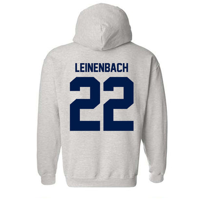 UNF - NCAA Baseball : Drew Leinenbach - Classic Fashion Shersey Hooded Sweatshirt-1