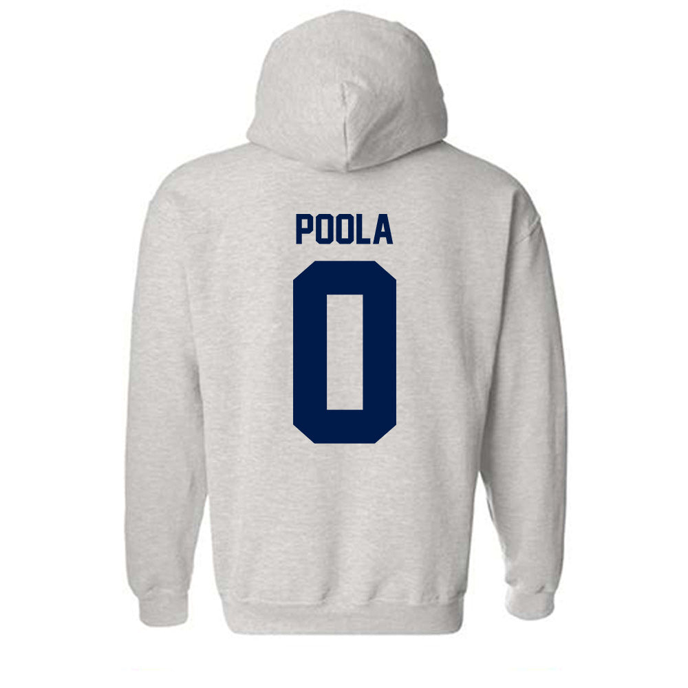 UNF - NCAA Men's Soccer : Akash Poola - Classic Fashion Shersey Hooded Sweatshirt-1