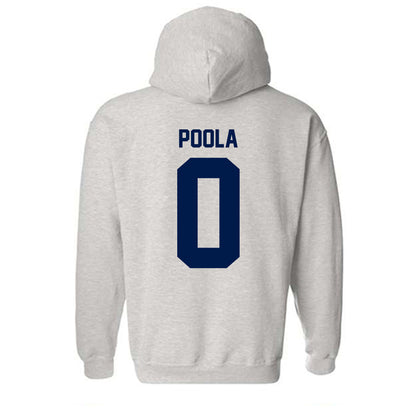 UNF - NCAA Men's Soccer : Akash Poola - Classic Fashion Shersey Hooded Sweatshirt-1
