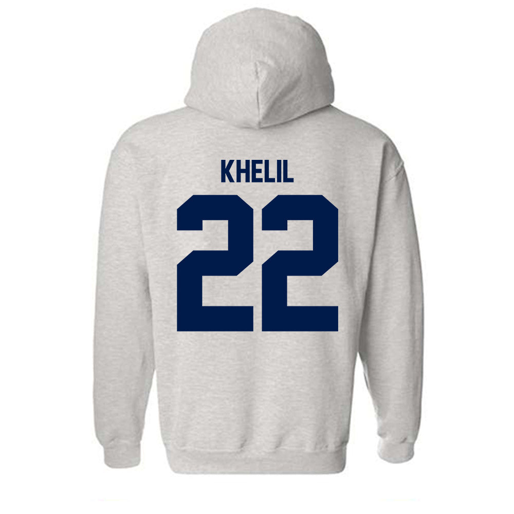 UNF - NCAA Men's Soccer : Anton Khelil - Classic Fashion Shersey Hooded Sweatshirt-1