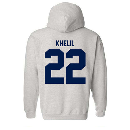 UNF - NCAA Men's Soccer : Anton Khelil - Classic Fashion Shersey Hooded Sweatshirt-1