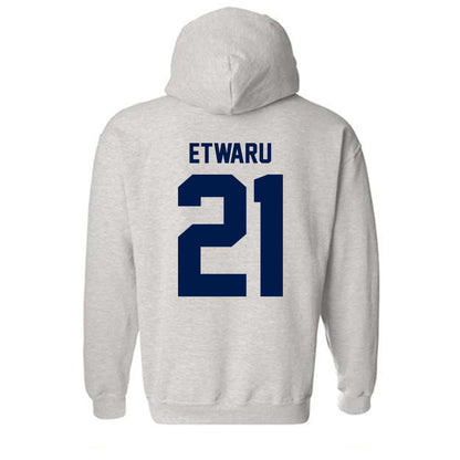 UNF - NCAA Baseball : Kai Etwaru - Classic Fashion Shersey Hooded Sweatshirt-1