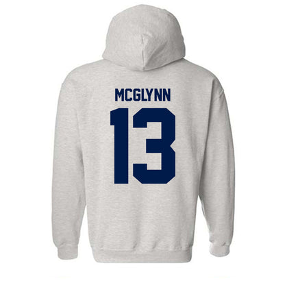 UNF - NCAA Men's Soccer : Adan mcglynn - Classic Fashion Shersey Hooded Sweatshirt-1