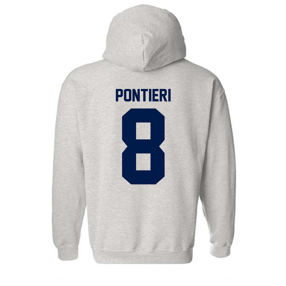 UNF - NCAA Women's Soccer : Bella Pontieri - Classic Fashion Shersey Hooded Sweatshirt-1