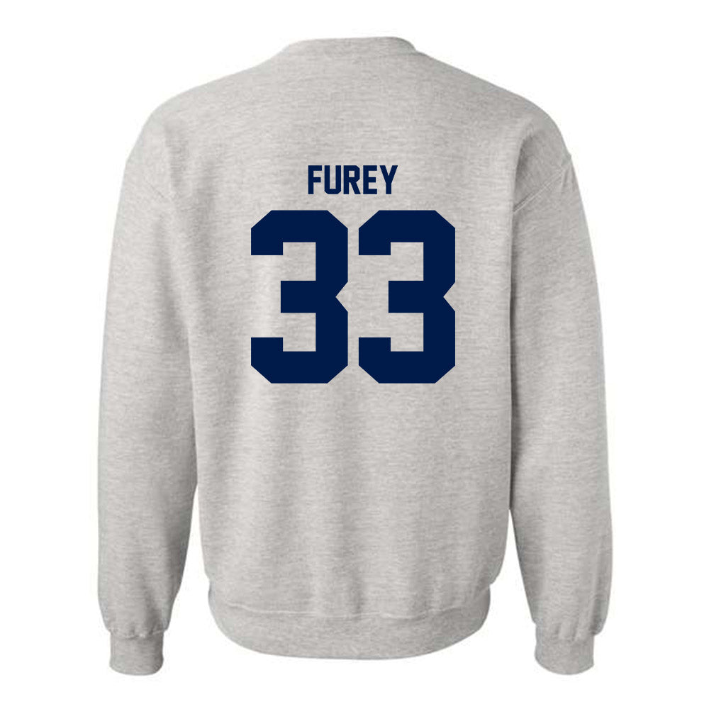 UNF - NCAA Baseball : Ryan Furey - Classic Fashion Shersey Crewneck Sweatshirt-1