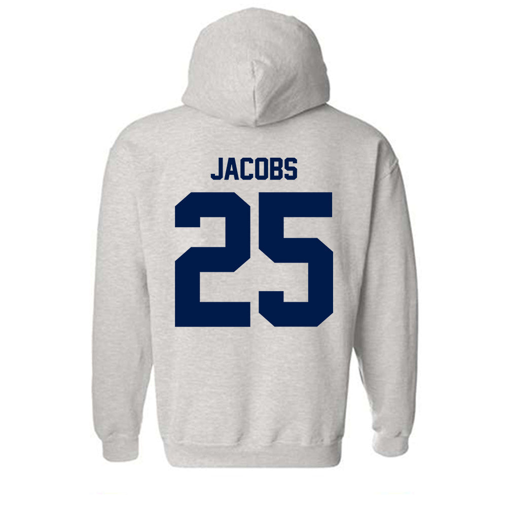 UNF - NCAA Men's Basketball : Gabriel Jacobs - Classic Fashion Shersey Hooded Sweatshirt-1