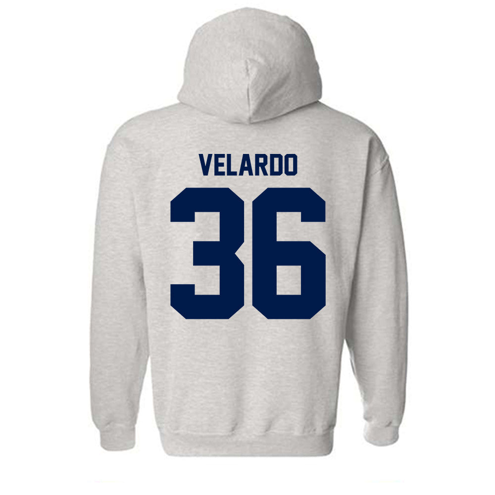 UNF - NCAA Baseball : Ty Velardo - Classic Fashion Shersey Hooded Sweatshirt-1