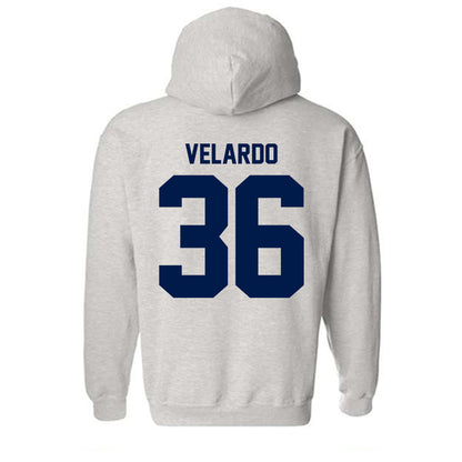 UNF - NCAA Baseball : Ty Velardo - Classic Fashion Shersey Hooded Sweatshirt-1