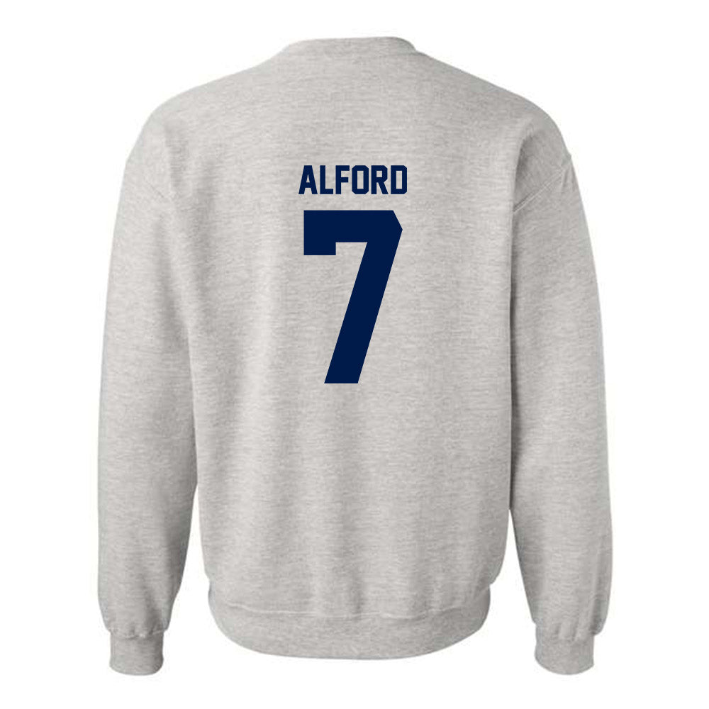UNF - NCAA Baseball : Seth Alford - Classic Fashion Shersey Crewneck Sweatshirt-1
