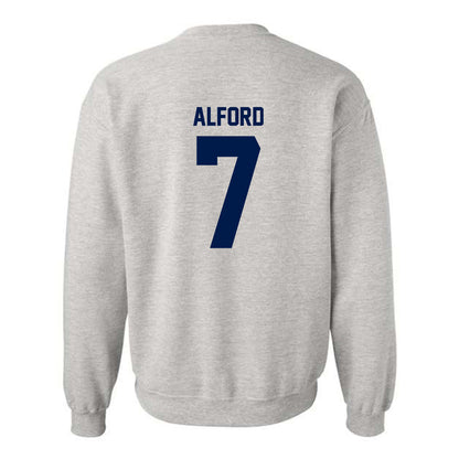 UNF - NCAA Baseball : Seth Alford - Classic Fashion Shersey Crewneck Sweatshirt-1