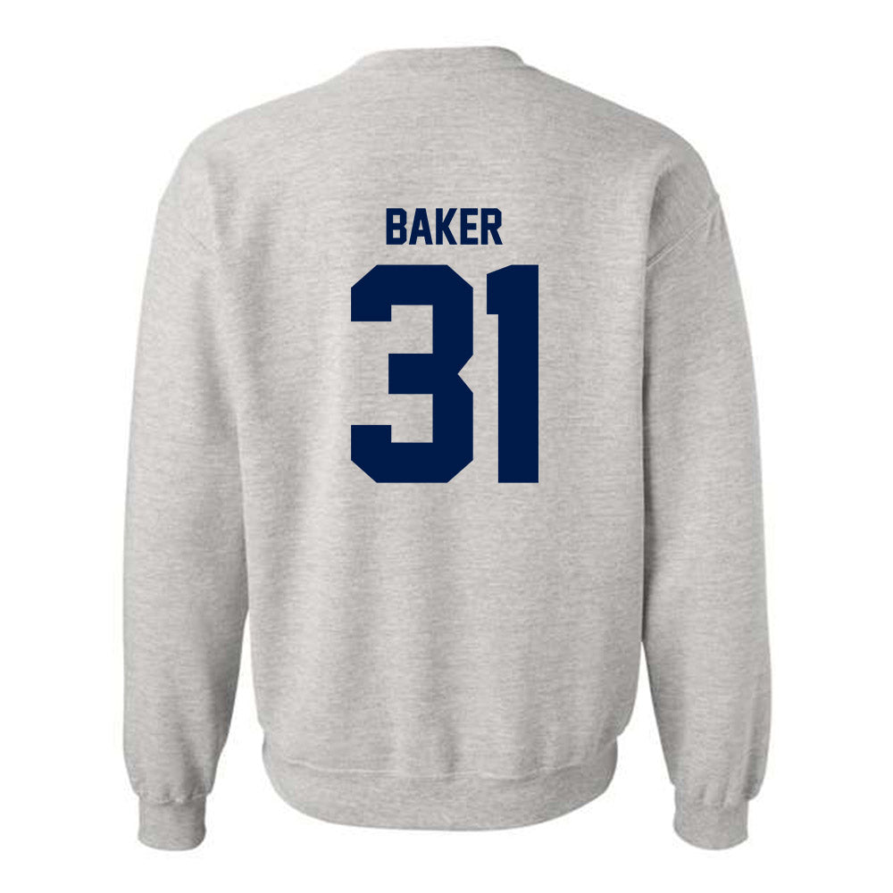 UNF - NCAA Baseball : Brennan Baker - Classic Fashion Shersey Crewneck Sweatshirt-1