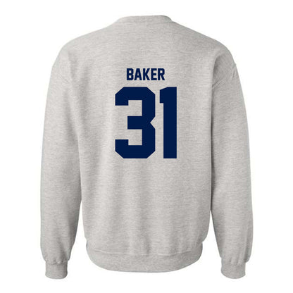 UNF - NCAA Baseball : Brennan Baker - Classic Fashion Shersey Crewneck Sweatshirt-1