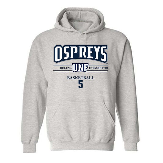 UNF - NCAA Women's Basketball : Helena Rafnsdottir - Hooded Sweatshirt Classic Fashion Shersey