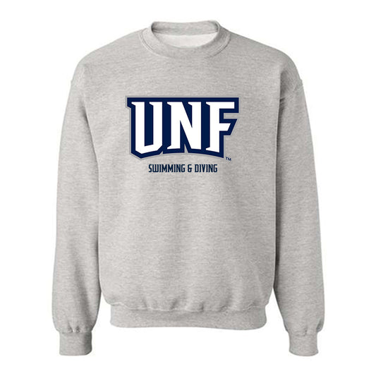 UNF - NCAA Women's Swimming & Diving : Allea Jensen - Classic Fashion Shersey Crewneck Sweatshirt-0