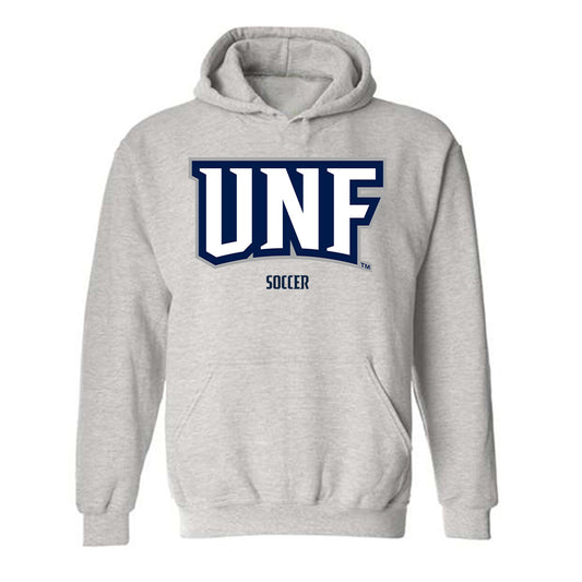 UNF - NCAA Men's Soccer : Michael McFarlane - Classic Fashion Shersey Hooded Sweatshirt-0