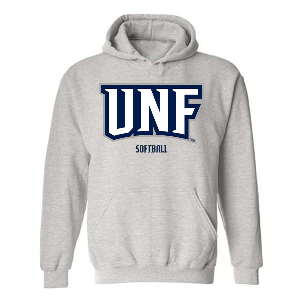 UNF - NCAA Softball : Addyson Bruneman - Classic Fashion Shersey Hooded Sweatshirt-0