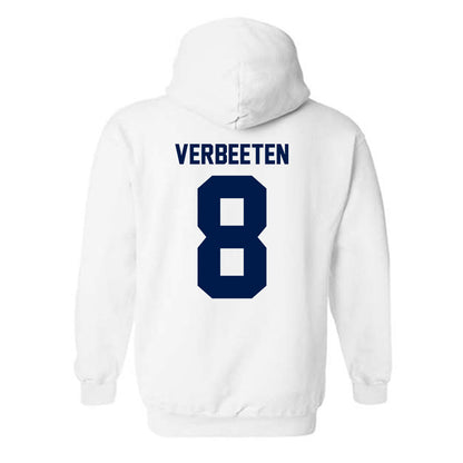 UNF - NCAA Women's Basketball : Megan Verbeeten - Classic Fashion Shersey Hooded Sweatshirt-1