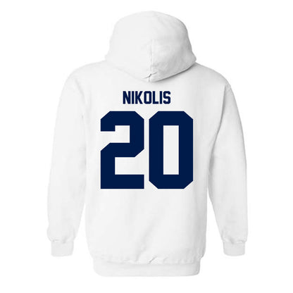 UNF - NCAA Baseball : Trevor Nikolis - Classic Fashion Shersey Hooded Sweatshirt-1